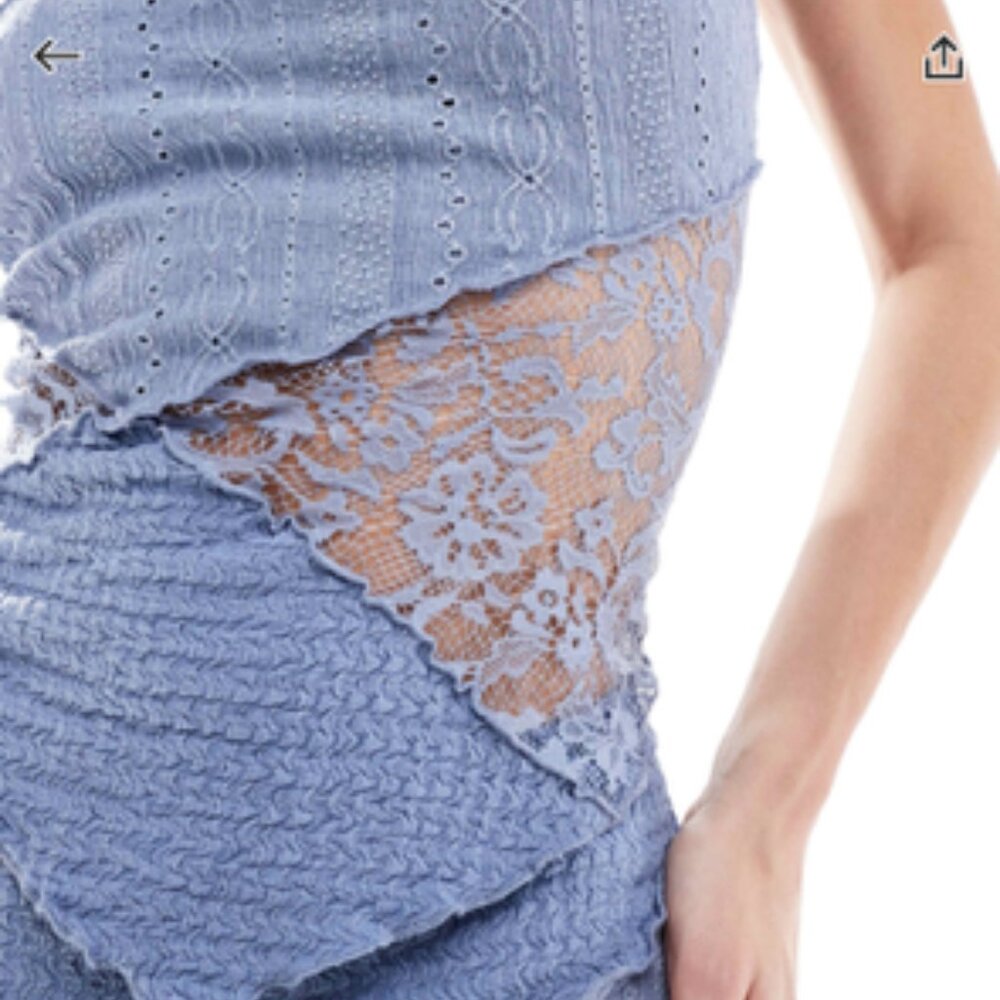 Miss Selfridge Mix texture bandeau